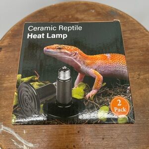 Ceramic Reptile Heat Lamp - 2 pack